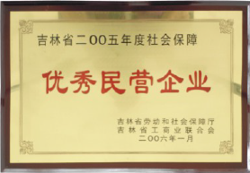 2005年優(yōu)秀民營(yíng)企業(yè)